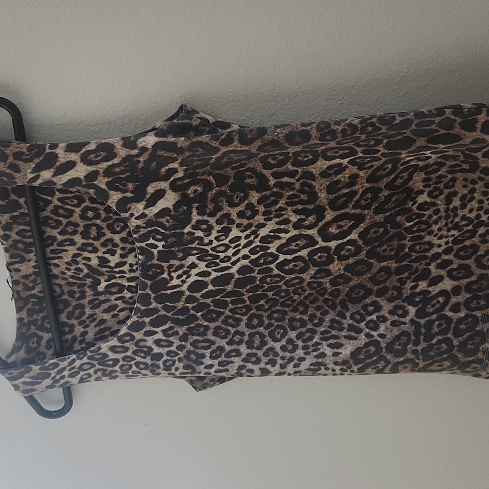 Zara Leopard Print Tank Top - Picture 4 of 5